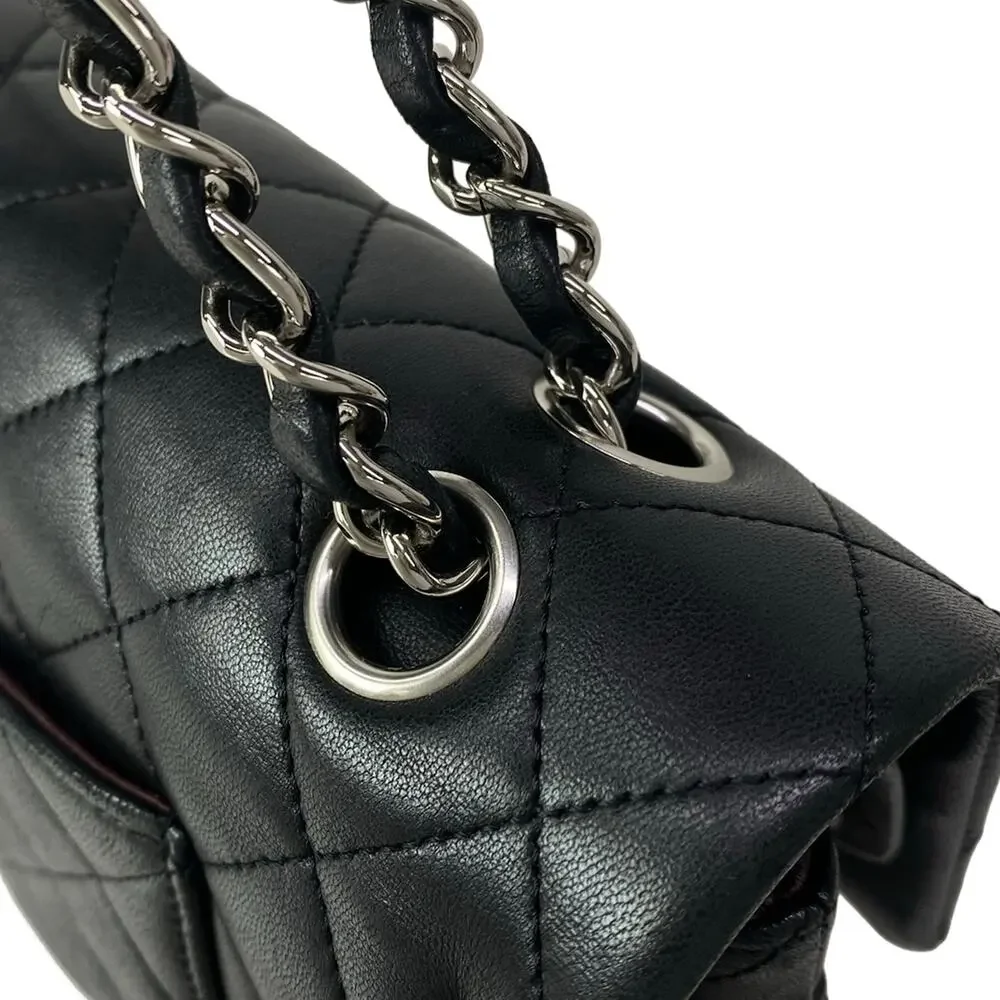 Chanel Double Flap Matelasse Shoulder Bag A01112